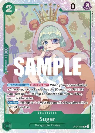 Sugar - Kingdoms of Intrigue - SR - OP04-024