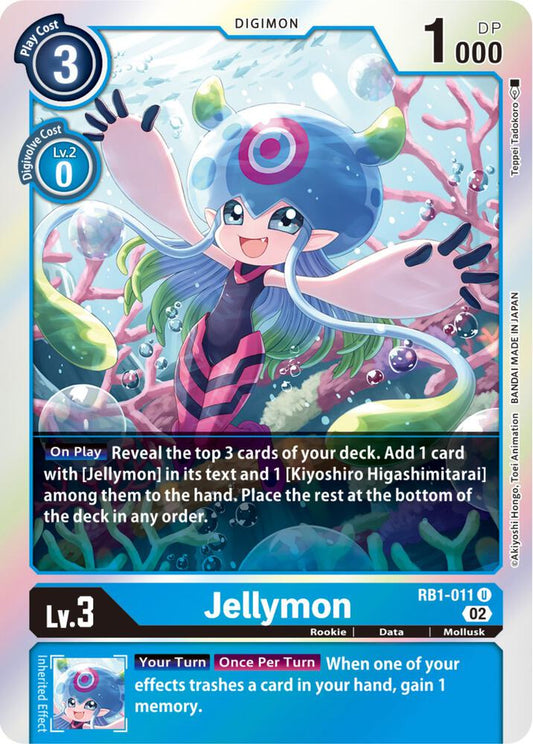 Jellymon - Resurgence Booster - Uncommon - RB1-011 U