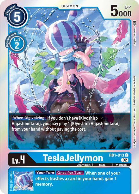 TeslaJellymon - Resurgence Booster - Common - RB1-013 C
