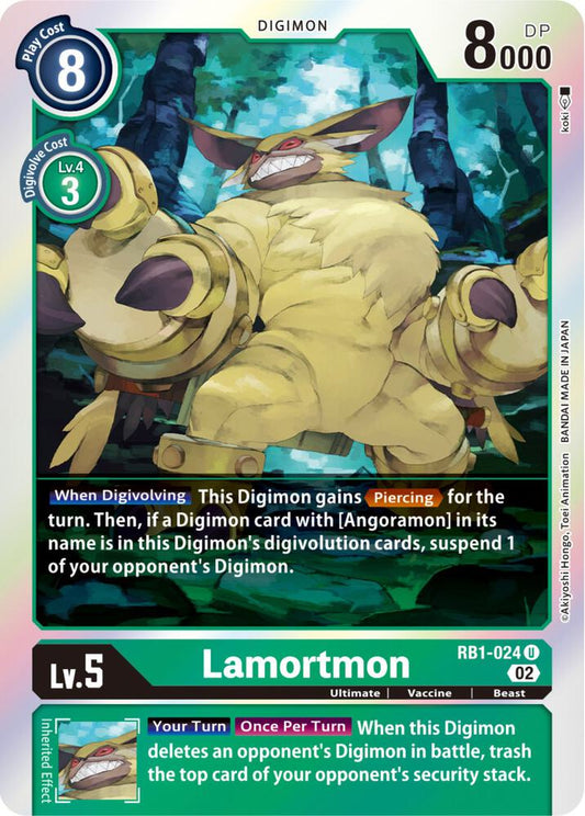 Lamortmon - Resurgence Booster - Uncommon - RB1-024 U