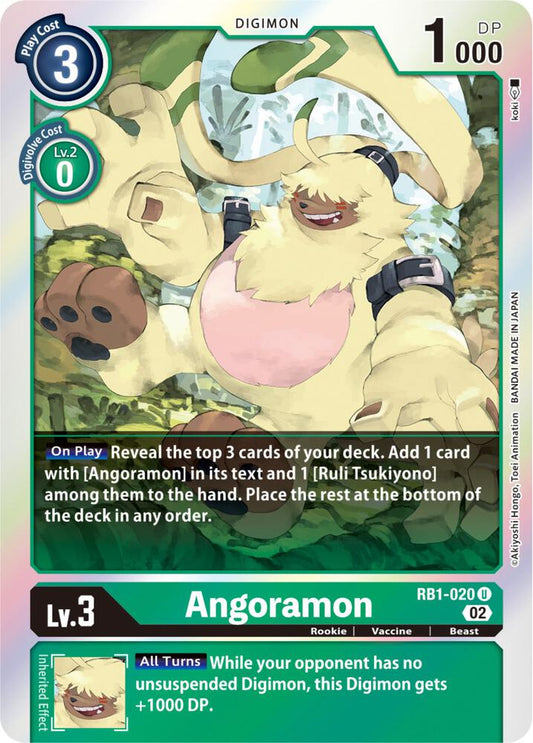 Angoramon - Resurgence Booster - Uncommon - RB1-020 U