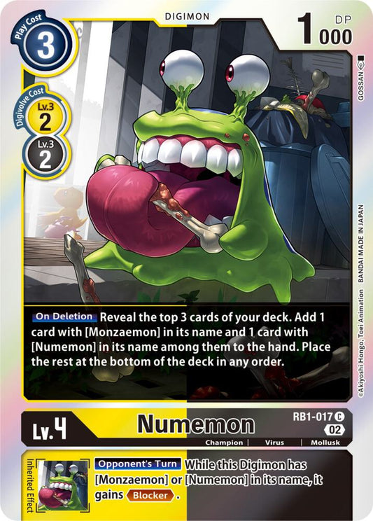 Numemon - Resurgence Booster - Common - RB1-017 C