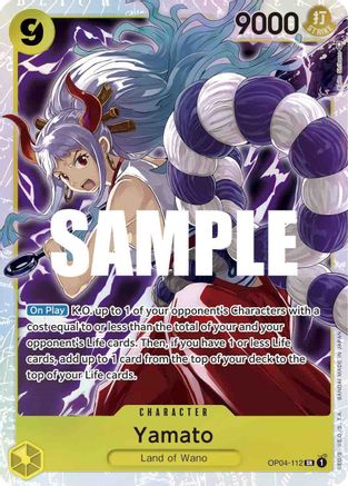 Yamato - Kingdoms of Intrigue - SR - OP04-112