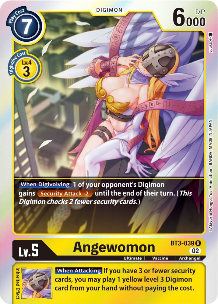 Angewomon (Resurgence Booster Reprint) - Resurgence Booster - Rare - BT3-039 R