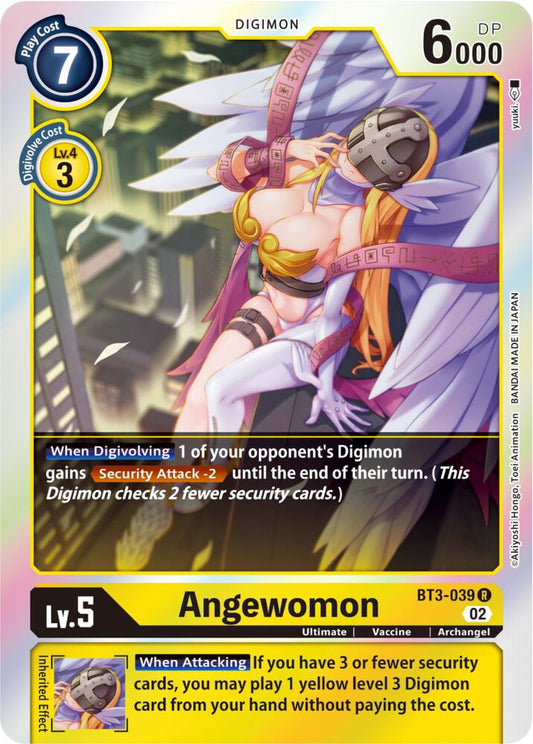 Angewomon (Resurgence Booster Reprint) - Resurgence Booster - Rare - BT3-039 R