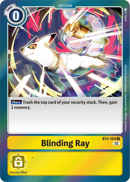 Blinding Ray (Resurgence Booster Reprint) - Resurgence Booster - Rare - BT4-104 R