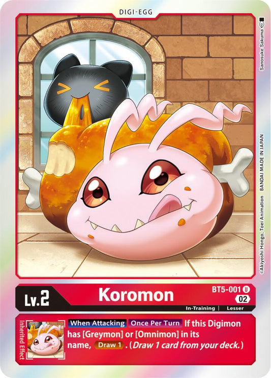 Koromon (Resurgence Booster Reprint) - Resurgence Booster - Uncommon - BT5-001 U