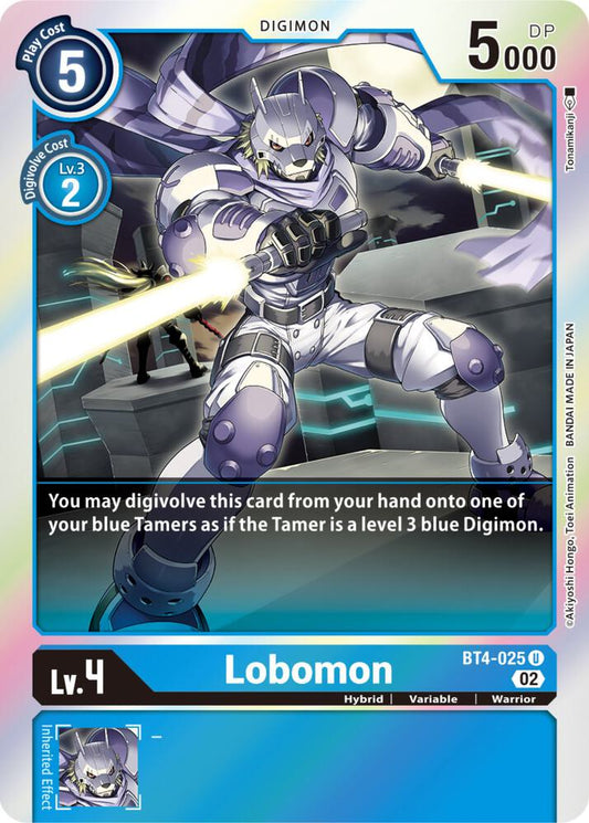 Lobomon (Resurgence Booster Reprint) - Resurgence Booster - Uncommon - BT4-025 U