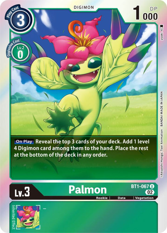 Palmon (Resurgence Booster Reprint) - Resurgence Booster - Uncommon - BT1-067 U
