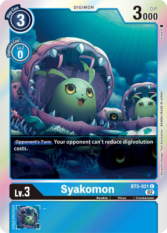 Syakomon (Resurgence Booster Reprint) - Resurgence Booster - Common - BT5-021 C