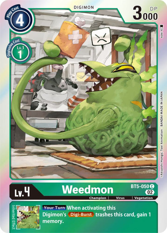 Weedmon (Resurgence Booster Reprint) - Resurgence Booster - Common - BT5-050 C