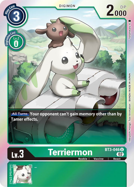 Terriermon (Resurgence Booster Reprint) - Resurgence Booster - Uncommon - BT3-046 U