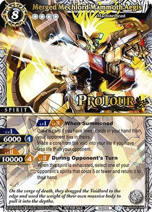 Merged Mechlord Mammoth Aegis (X Rare Special Pack Vol. 2) - Battle Spirits Saga Promo Cards - Promo - BSS02-044