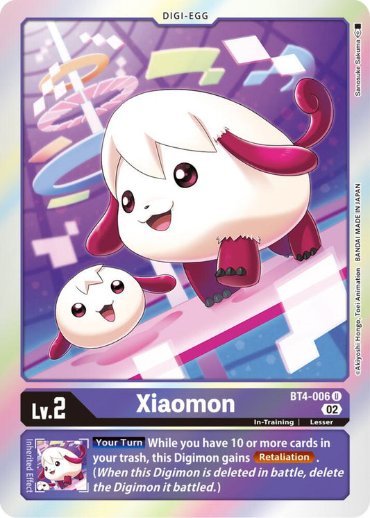Xiaomon (Resurgence Booster Reprint) - Resurgence Booster - Uncommon - BT4-006 U