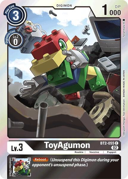 ToyAgumon (Resurgence Booster Reprint) - Resurgence Booster - Common - BT2-055 C