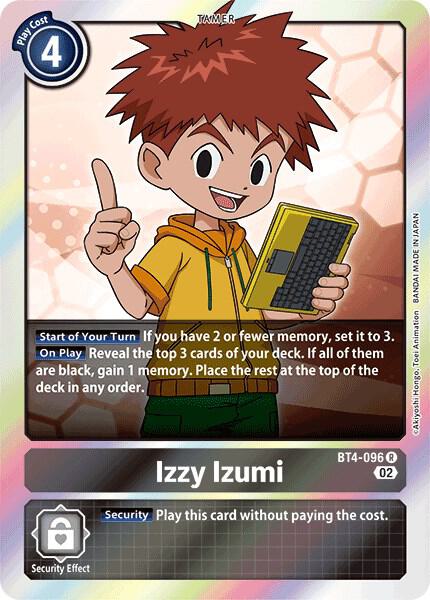Izzy Izumi (Resurgence Booster Reprint) - Resurgence Booster - Rare - BT4-096 R