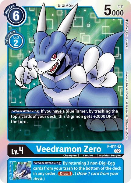 Veedramon Zero - P-011 (Resurgence Booster Reprint) - Resurgence Booster - Promo - P-011 P