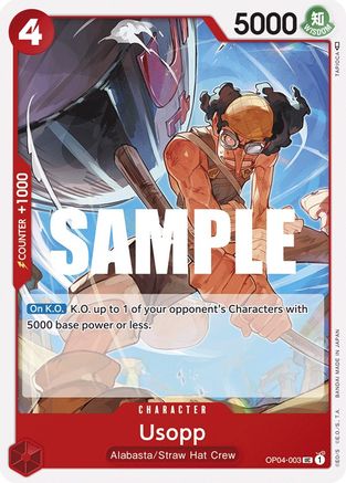 Usopp - Kingdoms of Intrigue - UC - OP04-003