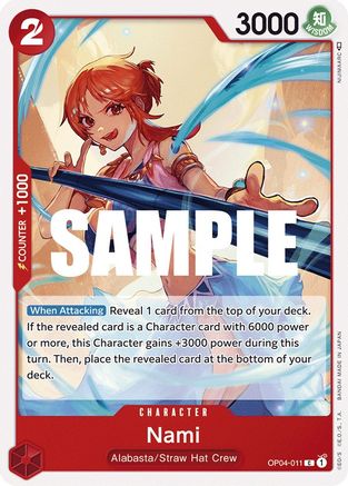 Nami - Kingdoms of Intrigue - C - OP04-011