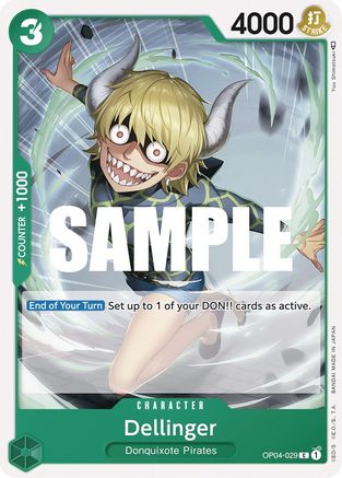 Dellinger - Kingdoms of Intrigue - C - OP04-029