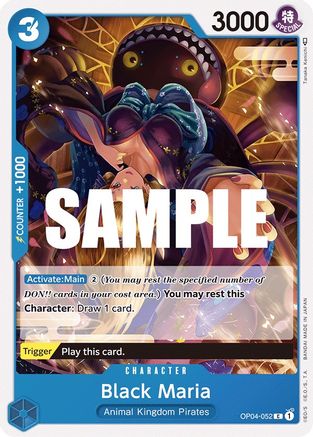 Black Maria - Kingdoms of Intrigue - C - OP04-052