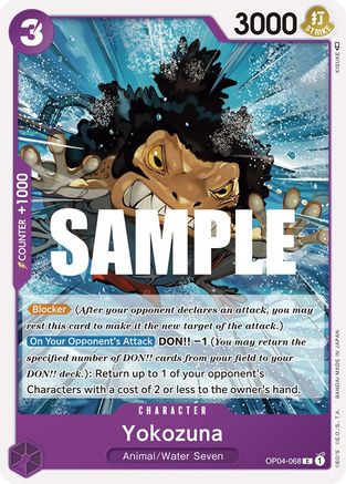 Yokozuna - Kingdoms of Intrigue - C - OP04-068