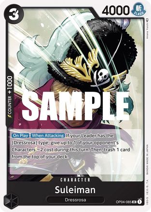 Suleiman - Kingdoms of Intrigue - UC - OP04-085