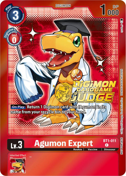 Agumon Expert - BT1-011 (Judge Pack 4) - Release Special Booster - Promo - BT1-011 C