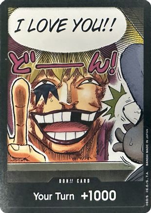 DON!! Card (Color) (Special DON!! Card Pack) - Kingdoms of Intrigue - DON!! -