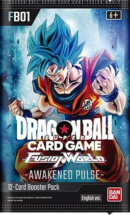 Dragon Ball Card Game Fusion World Awakened Pulse Booster Pack (FB01)