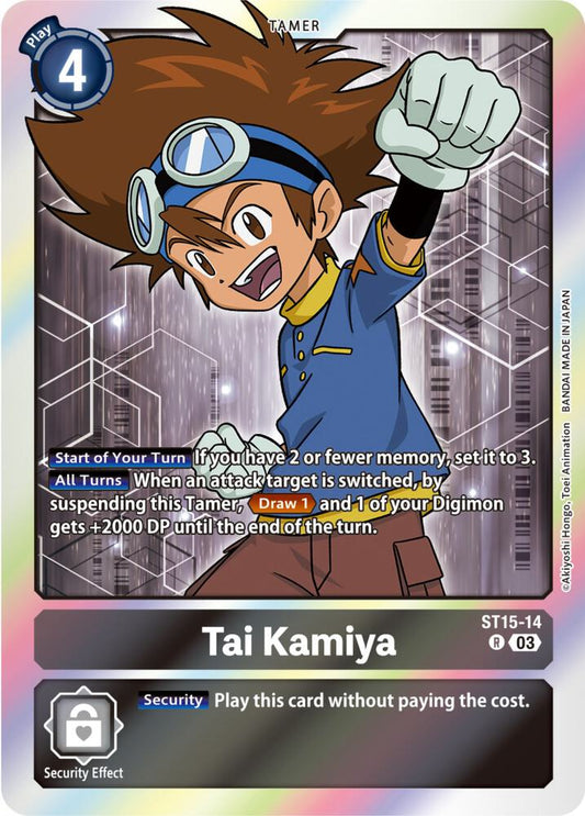 Tai Kamiya - Starter Deck 15: Dragon of Courage - Rare - ST15-14 R