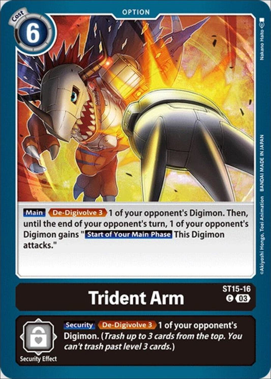 Trident Arm - Starter Deck 15: Dragon of Courage - Common - ST15-16 C