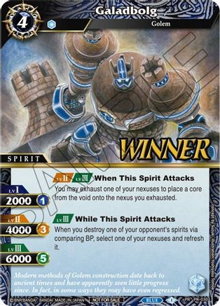 Galadbolg (Tournament Pack Vol. 3 -Winner-) - Launch & Event Promos - Promo - PR-030
