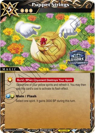 Puppet Strings (Champion Card Set Vol. 3) - Launch & Event Promos - Rare - ST04-015