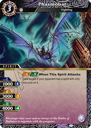 Phasmobat (Sealed Event Promotion Pack) - Battle Spirits Saga Promo Cards - Common - ST02-010