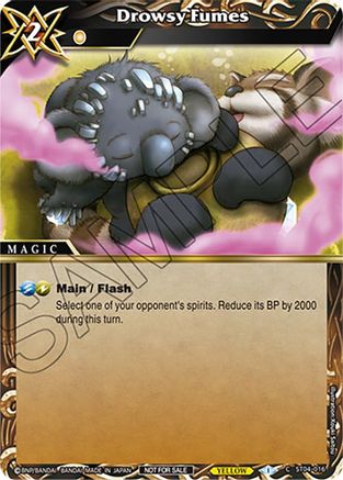Drowsy Fumes (Sealed Event Promotion Pack) - Battle Spirits Saga Promo Cards - Common - ST04-016