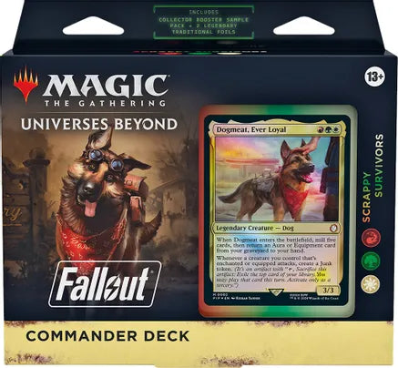 MTG Universes Beyond: Fallout - Scrappy Survivors Commander Deck