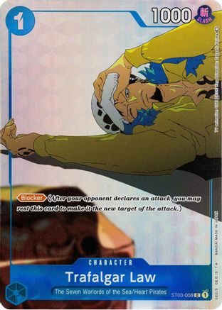 Trafalgar Law (Gift Collection 2023) - One Piece Promotion Cards - R - ST03-008