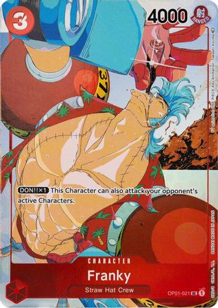 Franky (Gift Collection 2023) - One Piece Promotion Cards - UC - OP01-021