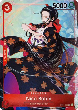 Nico Robin (Gift Collection 2023) - One Piece Promotion Cards - C - ST01-008