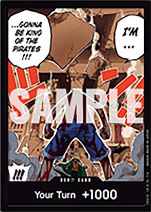 DON!! Card (Luffy vs. Crocodile) (Devil Fruits Collection Vol. 1) - One Piece Promotion Cards - DON!! -