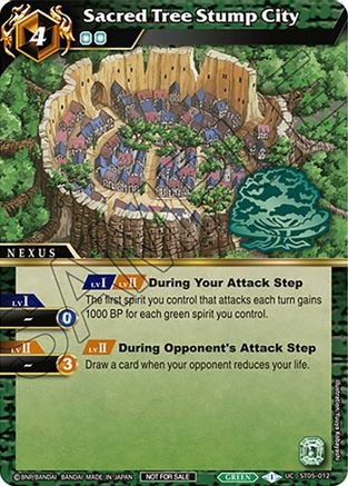 Sacred Tree Stump City (Event Pack Vol. 3) - Launch & Event Promos - Uncommon - ST05-012