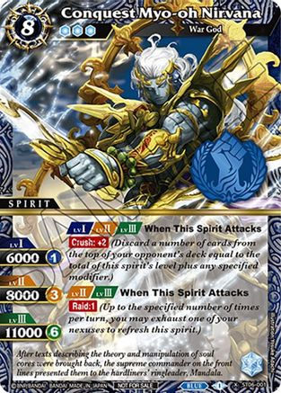 Conquest Myo-oh Nirvana (Event Pack Vol. 3) - Launch & Event Promos - X Rare - ST06-001