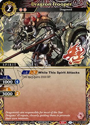 Dragron Trooper (Finalist Card Set Vol. 3) - Launch & Event Promos - Common - ST01-009