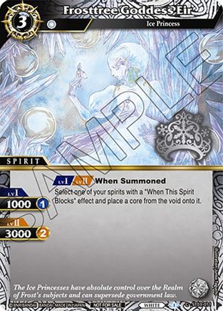 Frosttree Goddess Eir (Event Pack Vol. 3) - Launch & Event Promos - Common - ST03-011