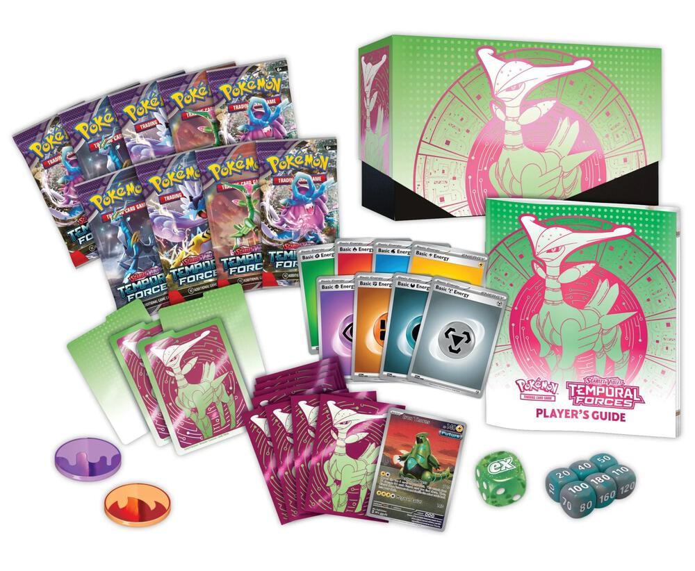 Pokémon Temporal Forces Elite Trainer Box [Iron Leaves]