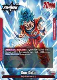 Son Goku - FB01-001 - Awakened Pulse - Leader - FB01-001