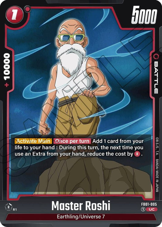 Master Roshi - Awakened Pulse - Uncommon - FB01-005