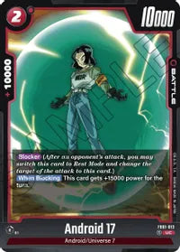 Android 17 - FB01-013 - Awakened Pulse - Uncommon - FB01-013