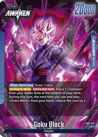 Goku Black - FB01-035 - Awakened Pulse - Leader - FB01-035